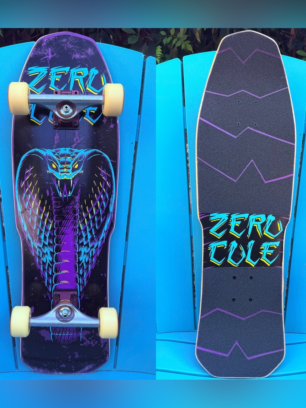 Flip Skateboards Lance Mountain Crest Complete Skateboard 8.75” Indy 159 Hollows